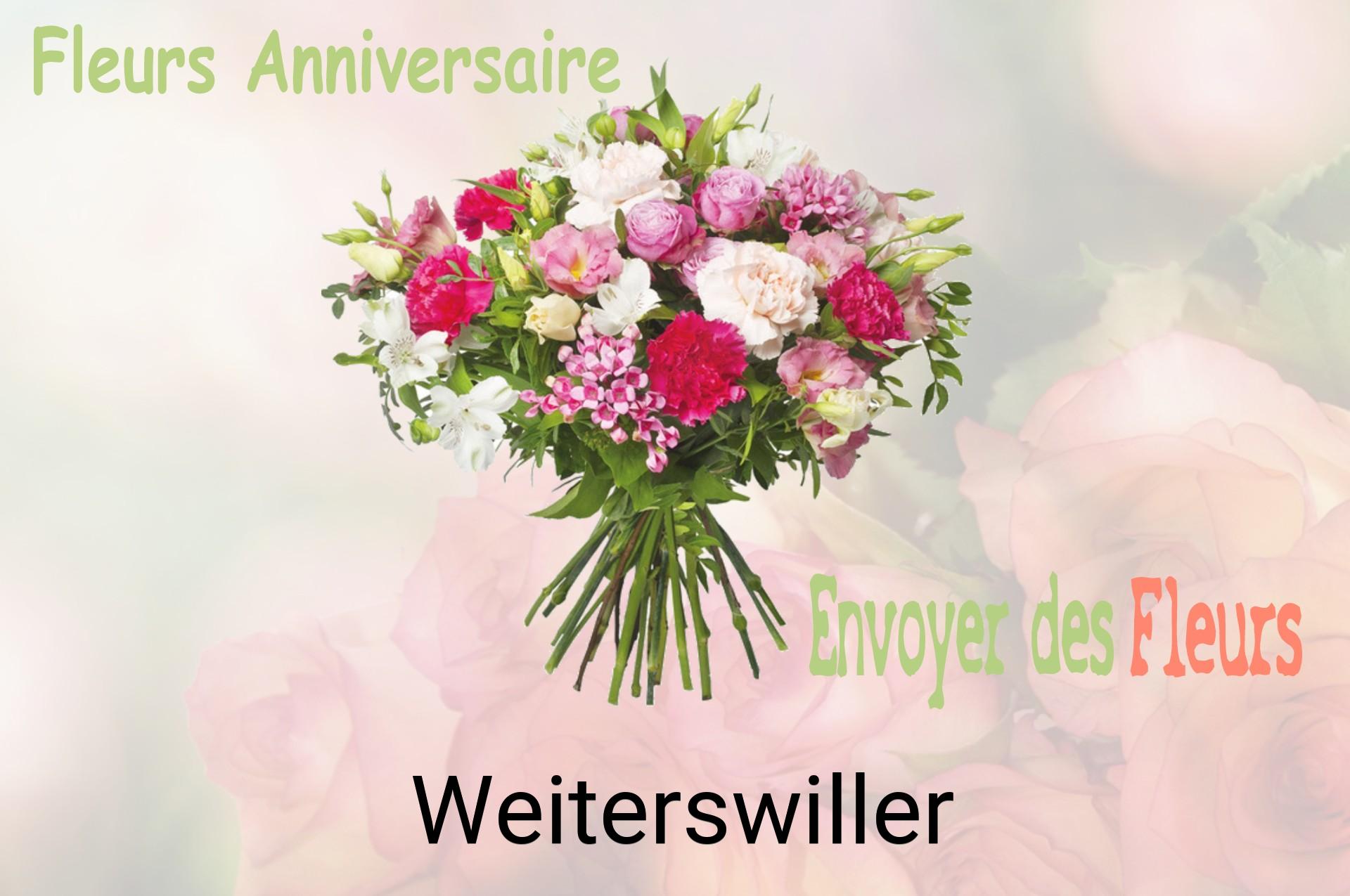 Bouquet de fleurs d’anniversaire livré à Weiterswiller